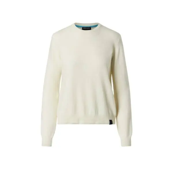 North Sails - Γυναικείο Πουλόβερ Cashmere Blend Sweater 095510-000-0105 Λευκό 095510-000-0105