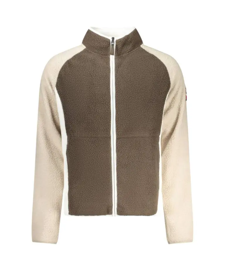 Norway Nautical School - Ανδρική Ζακέτα Φούτερ Fleece 859503-FALCON Καφέ