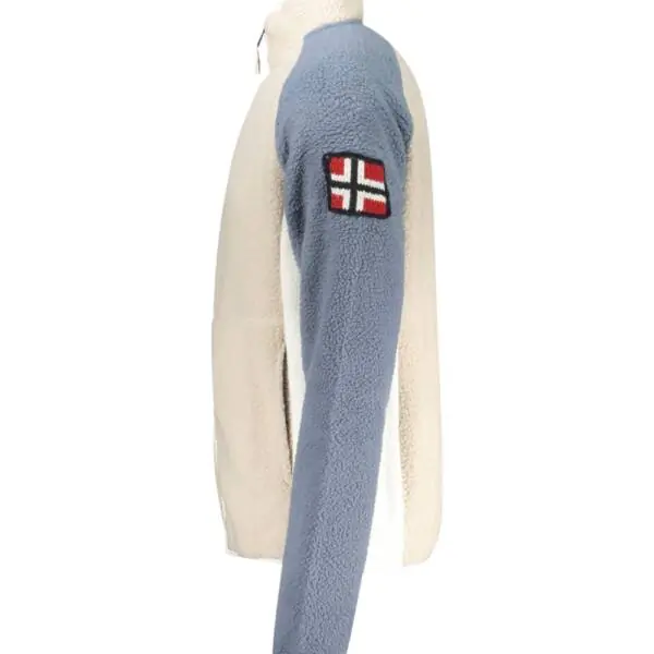 Norway Nautical School - Ανδρική Ζακέτα Φούτερ Fleece 859503-ROPE Μπεζ 859503-ROPE