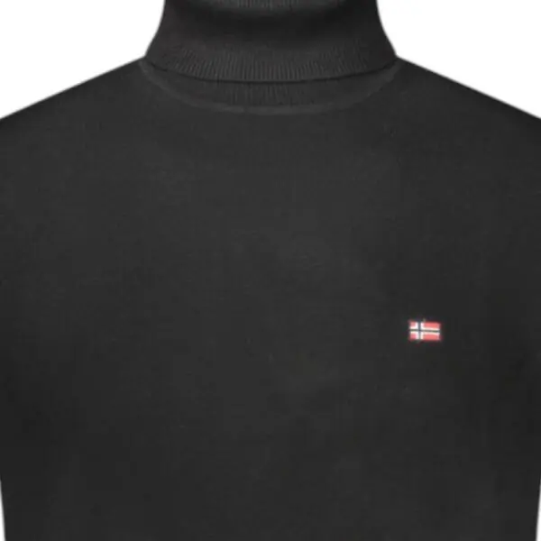 Norway Nautical School - Ανδρικό Πουλόβερ Ζιβάγκο 843102-BLACK Μαύρο 843102-BLACK