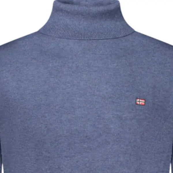 Norway Nautical School - Ανδρικό Πουλόβερ Ζιβάγκο 843102-DENIM Μπλε 843102-DENIM