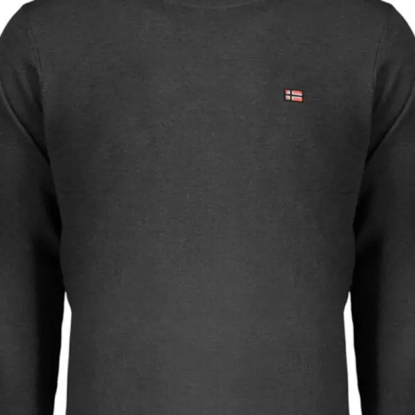 Norway Nautical School - Ανδρικό πουλόβερ Crewneck 833101-BLACK Μαύρο 833101-BLACK