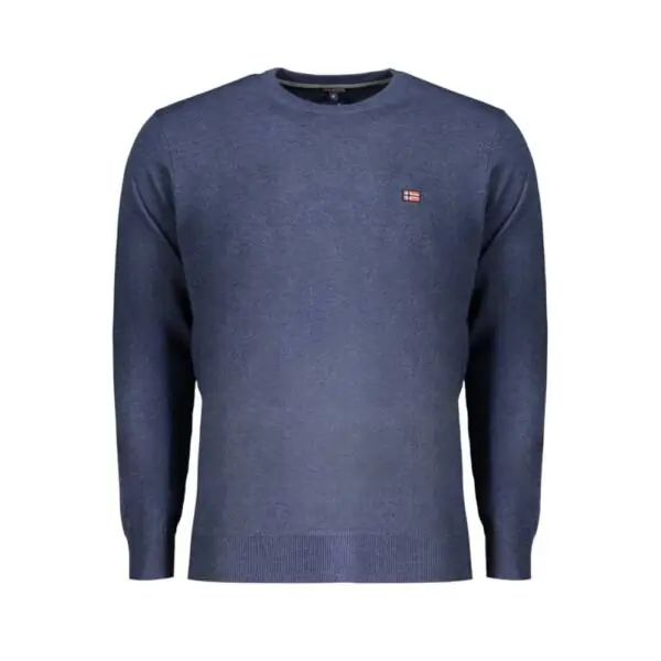Norway Nautical School - Ανδρικό πουλόβερ Crewneck 833101-DENIM Μπλε