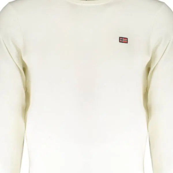 Norway Nautical School - Ανδρικό πουλόβερ Crewneck 833101-ECRU Εκρού 833101-ECRU