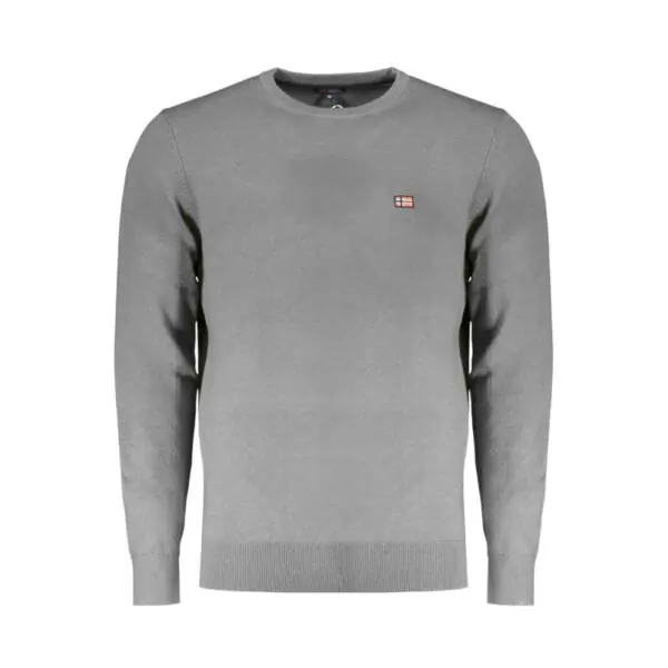 Norway Nautical School - Ανδρικό πουλόβερ Crewneck 833101-FUMO Γκρι