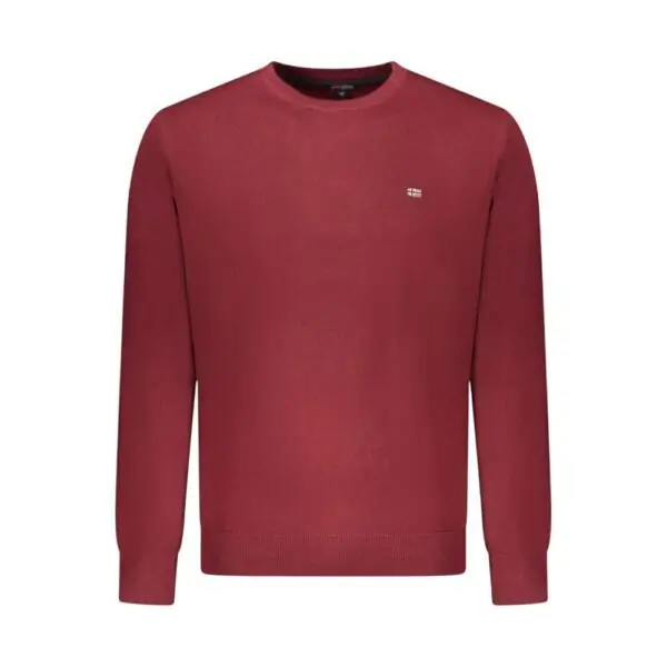 Norway Nautical School - Ανδρικό πουλόβερ Crewneck 833101-MERLOT Μπορντό