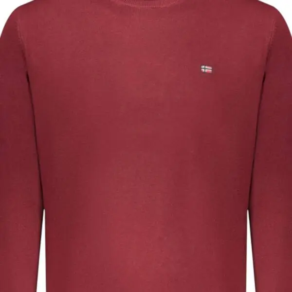 Norway Nautical School - Ανδρικό πουλόβερ Crewneck 833101-MERLOT Μπορντό 833101-MERLOT