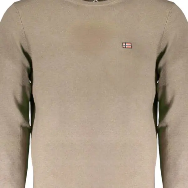 Norway Nautical School - Ανδρικό πουλόβερ Crewneck 833101-NOCE Καφέ 833101-NOCE