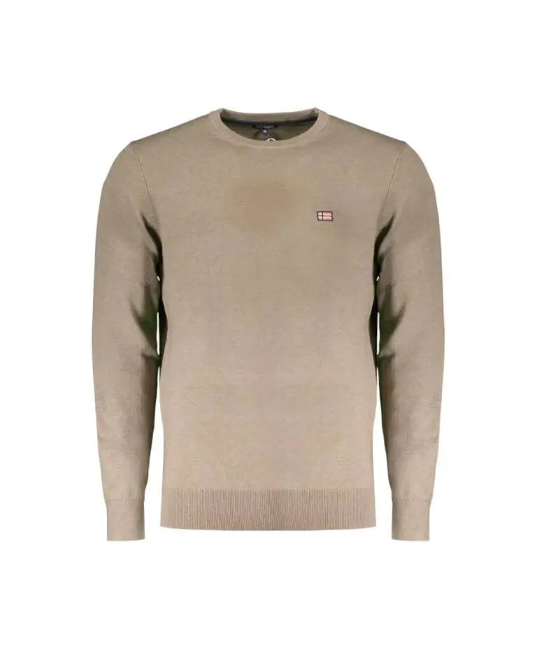 Norway Nautical School - Ανδρικό πουλόβερ Crewneck 833101-NOCE Καφέ