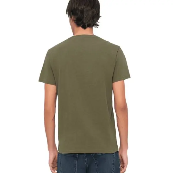 Tommy Hilfiger - Ανδρικό T-shirt Linear Chest Slim Fit DM0DM21780-GY1 Λαδί DM0DM21780-GY1