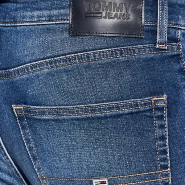 Tommy Hilfiger - Ανδρικό Παντελόνι Τζιν Scanton Slim Fit DM0DM09549-1A5 Μπλε DM0DM09549-1A5