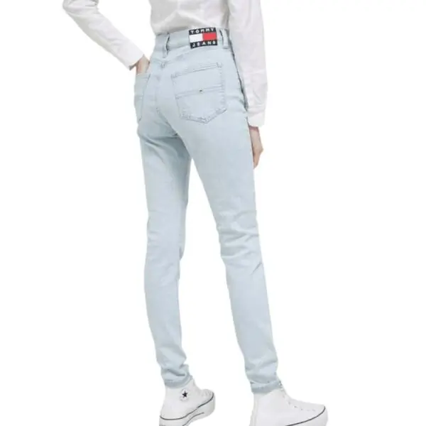 Tommy Hilfiger - Γυναικείο Jean Th Skinny Fit Sylvia DW0DW15512-1AB Γαλάζιο DW0DW15512-1AB