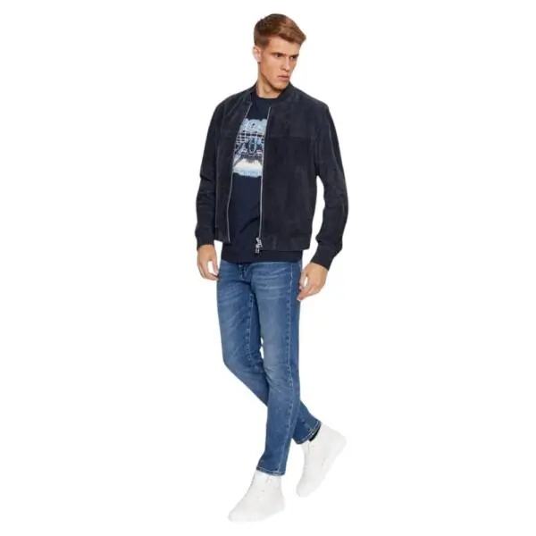 Hugo Boss - Ανδρικό Παντελόνι Re Maine Bc-C Compass Regular Jean 50501843-427 Μπλε