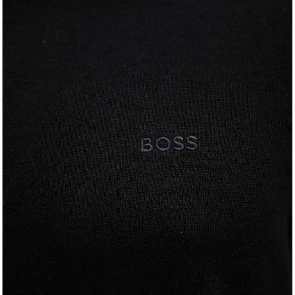 Hugo Boss - Ανδρικό Πουλόβερ Asac_C Knitwear 50508766-001 Μαύρο 50508766-001