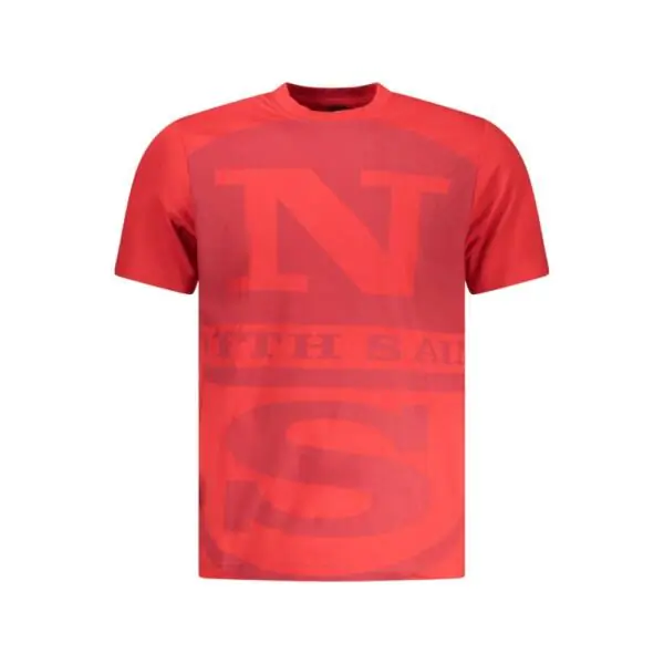 North Sails - Ανδρικό T-shirt Κοντομάνικο 996044-000-0230 Κόκκινο
