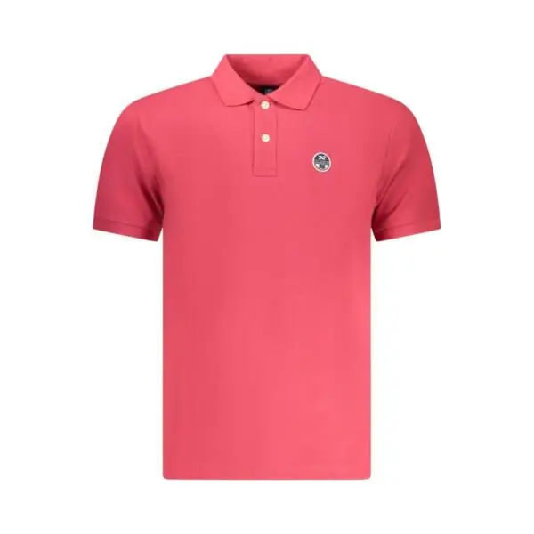 North Sails - Ανδρικό T-shirt Κοντομάνικο Polo 995000-000-0229 Ροζ