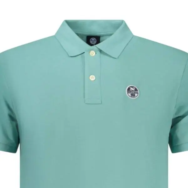 North Sails - Ανδρικό T-shirt Κοντομάνικο Polo 995000-000-0759 Γαλάζιο 995000-000-0759