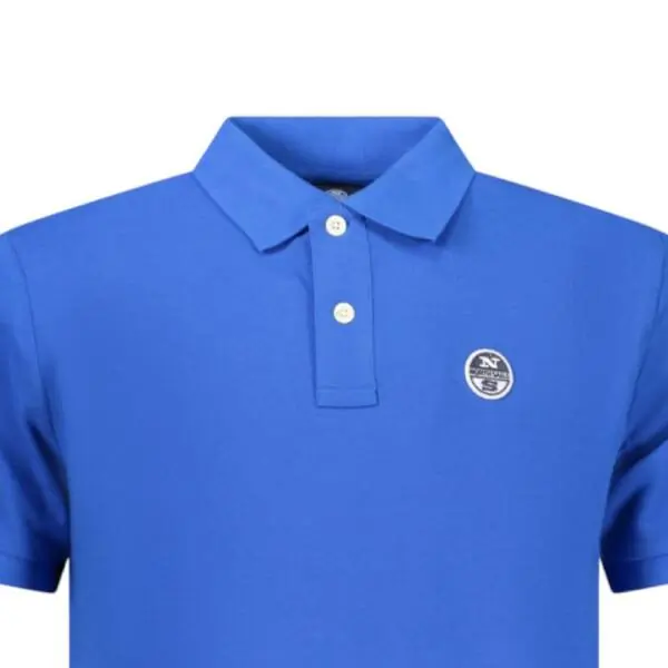 North Sails - Ανδρικό T-shirt Κοντομάνικο Polo 995000-000-0760 Μπλε 995000-000-0760
