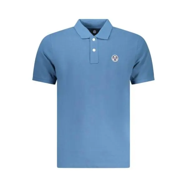 North Sails - Ανδρικό T-shirt Κοντομάνικο Polo 995000-000-0776 Μπλε Του Ουρανού
