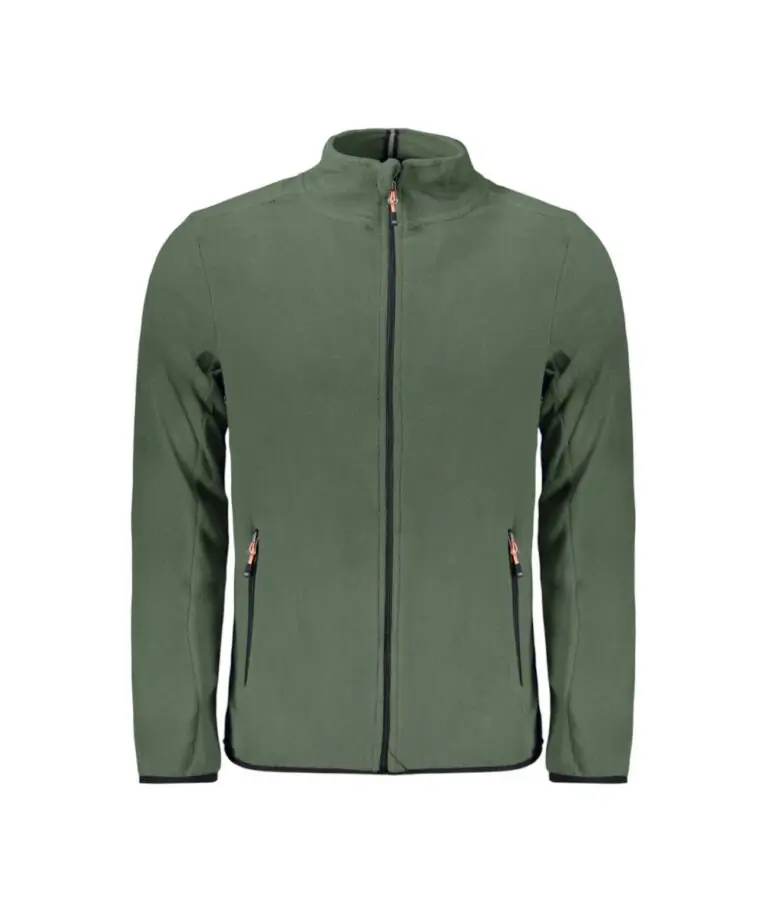 Norway Nautical School - Ανδρική Ζακέτα Φούτερ Fleece 849543-ARMY Χακί