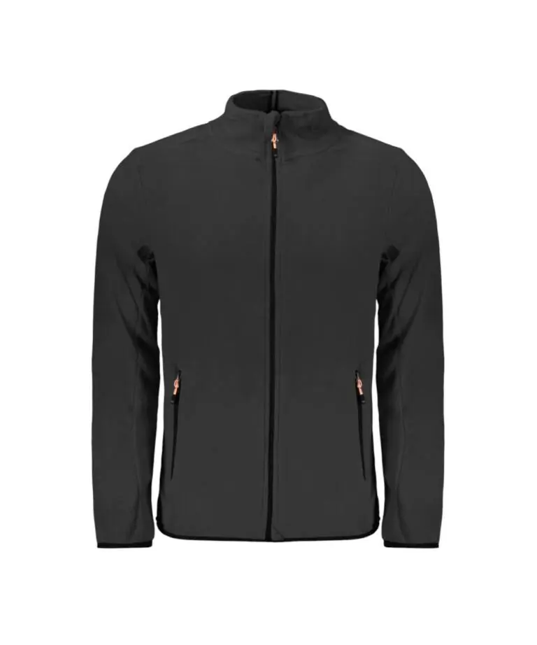 Norway Nautical School - Ανδρική Ζακέτα Φούτερ Fleece 849543-BLACK Μαύρο