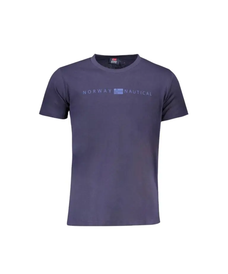 Norway Nautical School - Ανδρικό T-shirt Κοντομάνικο 846011-BLU Μπλε Σκούρο