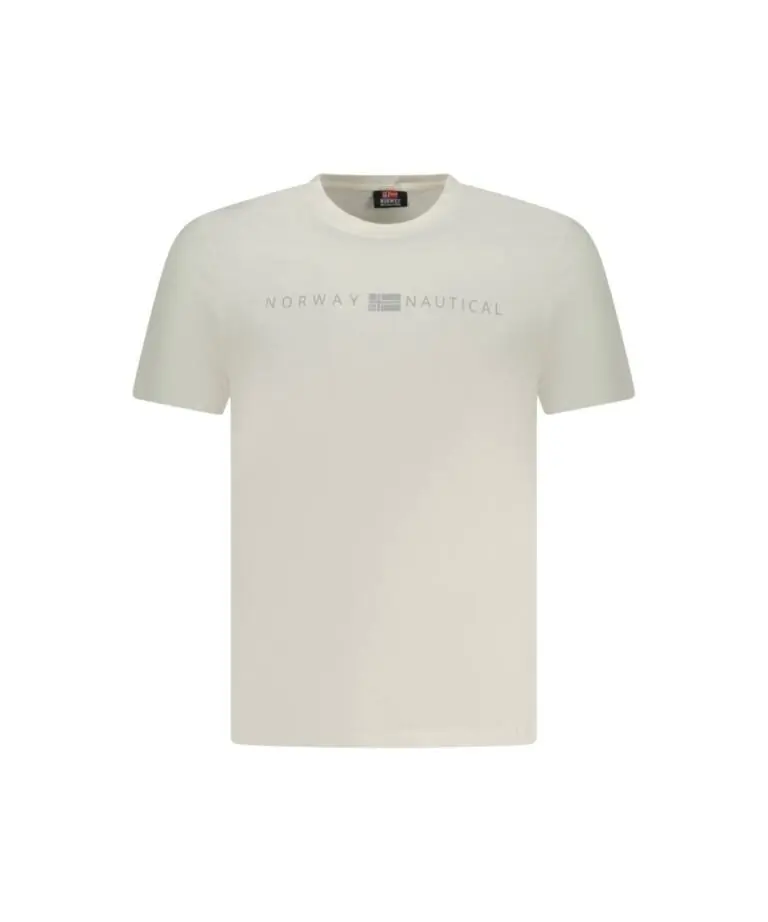 Norway Nautical School - Ανδρικό T-shirt Κοντομάνικο 846011-WHITE Λευκό