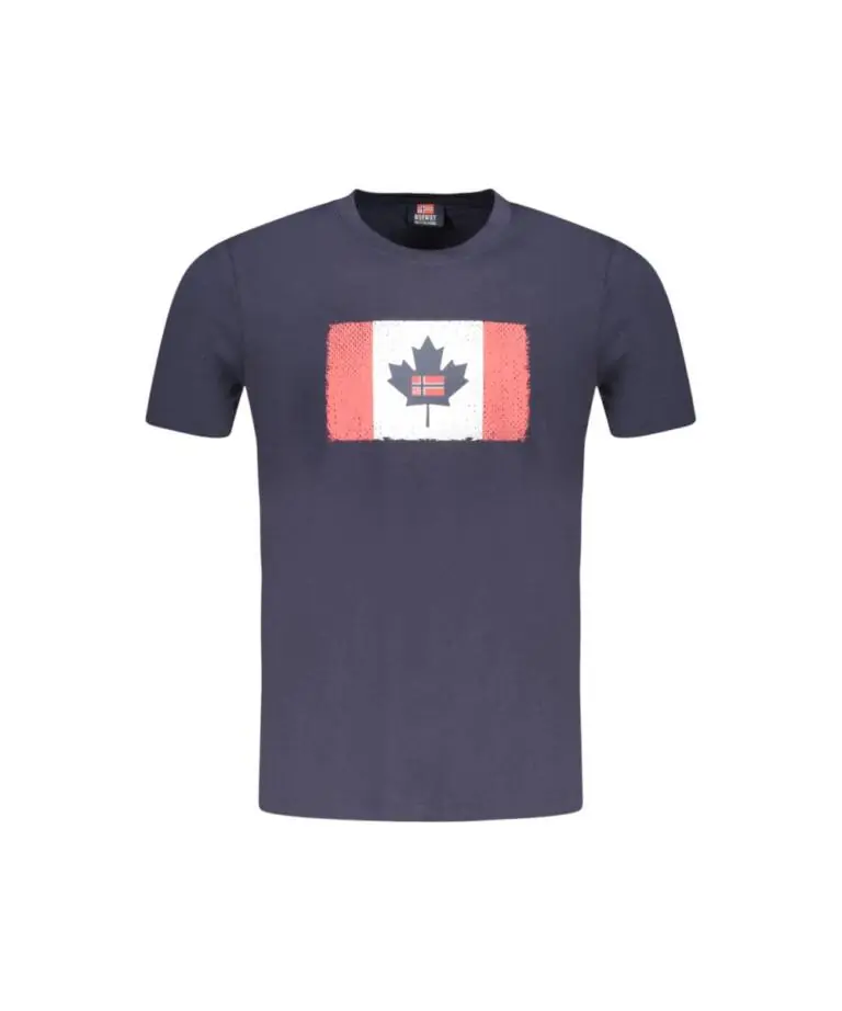 Norway Nautical School - Ανδρικό T-shirt Κοντομάνικο 856040-NAVY Μπλε Ναυτικό