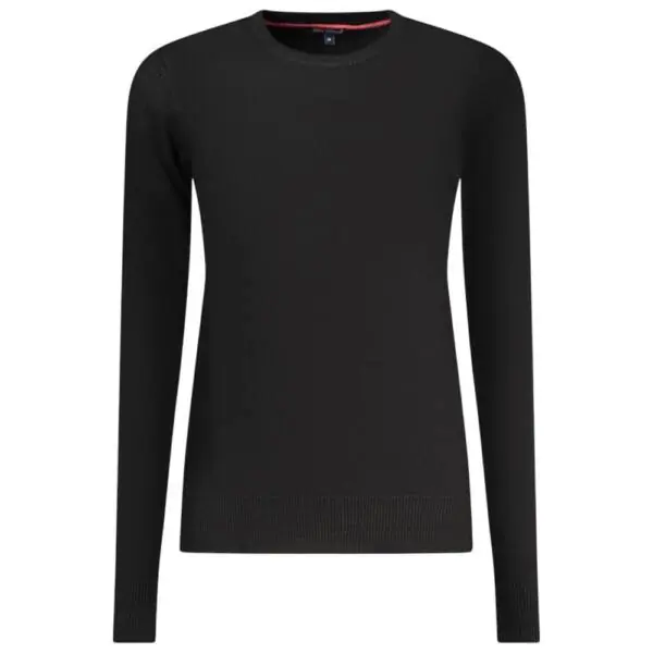 Norway Nautical School - Γυναικείο πουλόβερ Crewneck 853401-BLACK Μαύρο