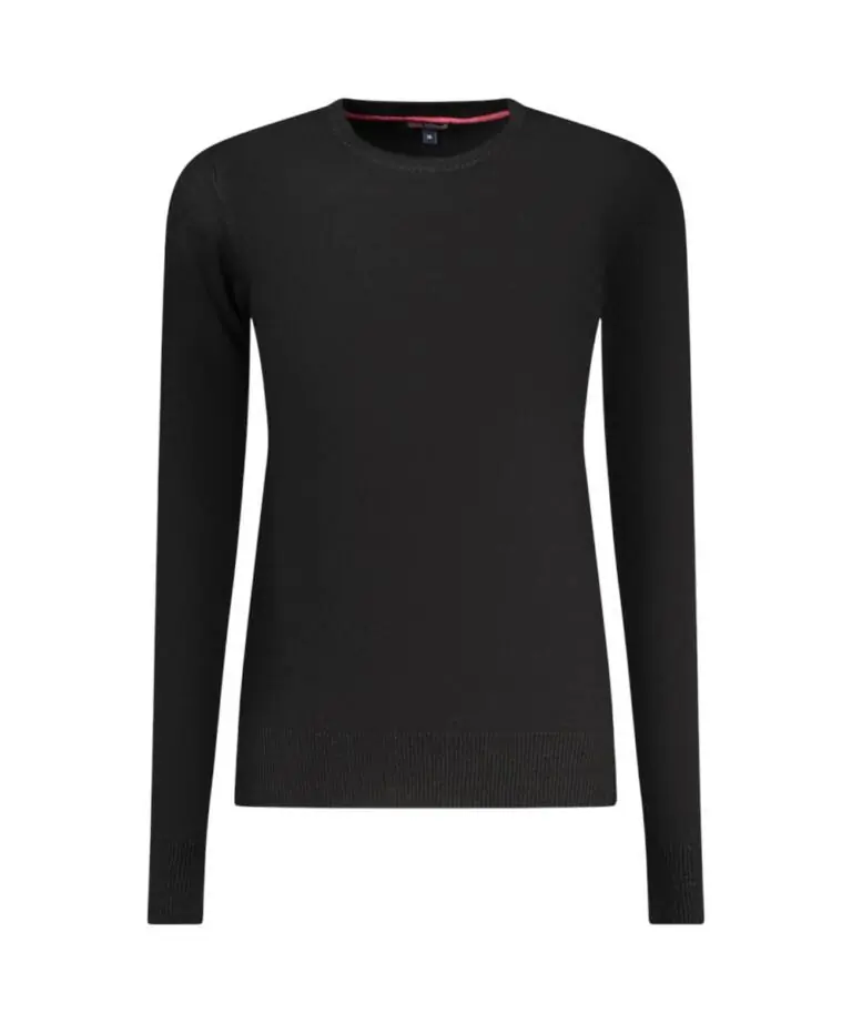 Norway Nautical School - Γυναικείο πουλόβερ Crewneck 853401-BLACK Μαύρο