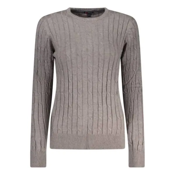Norway Nautical School - Γυναικείο πουλόβερ Crewneck 853405-GREYME Γκρι