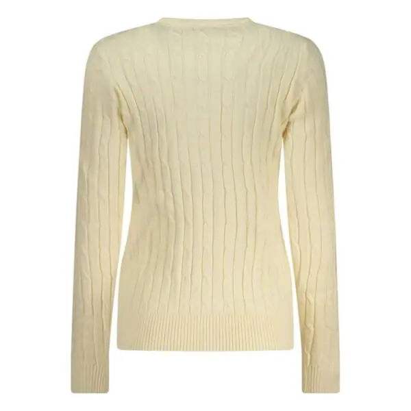 Norway Nautical School - Γυναικείο πουλόβερ Crewneck 853405-OFFWHI Λευκό 853405-OFFWHI