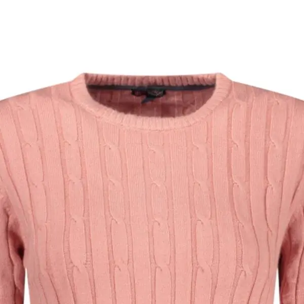 Norway Nautical School - Γυναικείο πουλόβερ Crewneck 853405-ROSANT Ροζ 853405-ROSANT