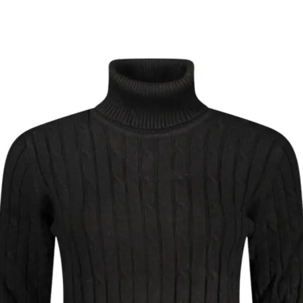 Norway Nautical School - Γυναικείο πουλόβερ Ζιβάγκο Dolcevita 853406-BLACK Μαύρο 853406-BLACK