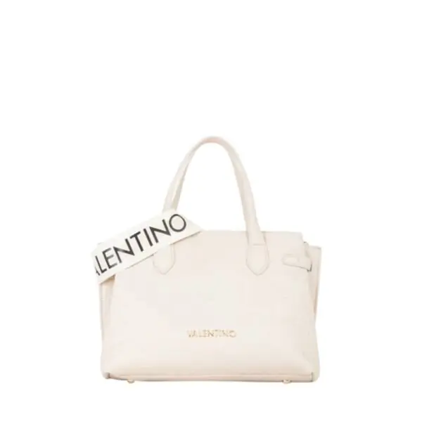 Valentino Bags - Γυναικεία Τσάντα Ώμου Pansy VBS8PG04-991 Εκρού VBS8PG04-991