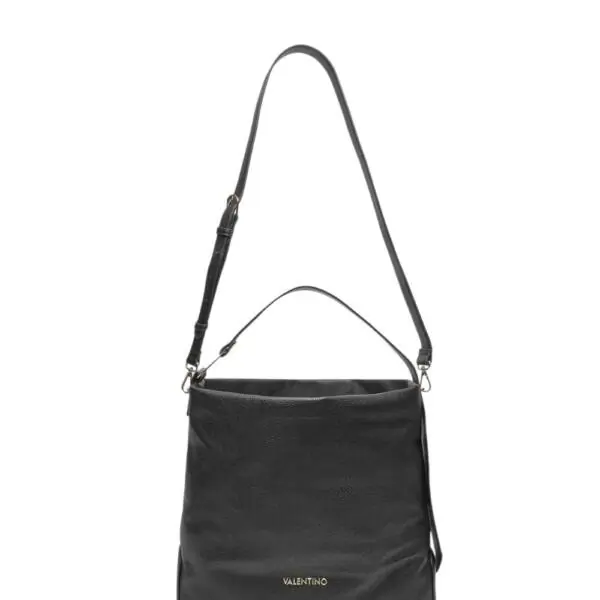 Valentino Bags - Γυναικεία Τσάντα Ώμου Peonies Re VBS8NH07-001 Μαύρο VBS8NH07-001