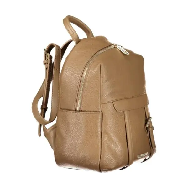 Valentino Bags - Γυναικεία Τσάντα Πλάτης Wamy Re Backpack VBS9HS20-401 Κάμελ VBS9HS20-401
