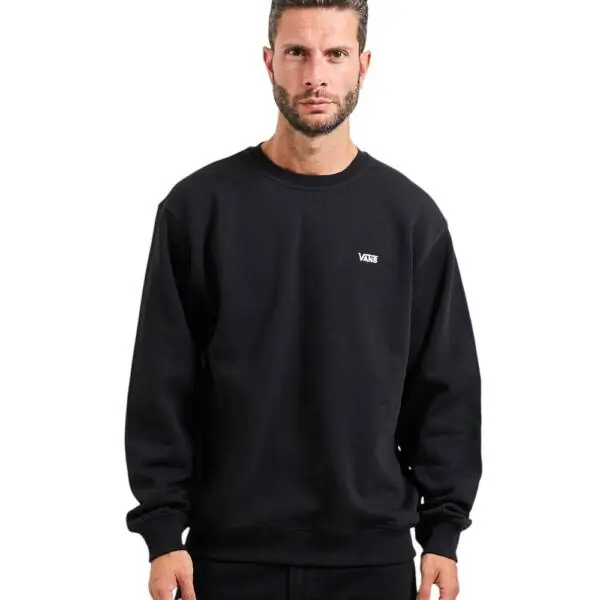 Vans - Ανδρικό Φούτερ Left Chest Ii Loose Crew VN000P20-BLK Μαύρο