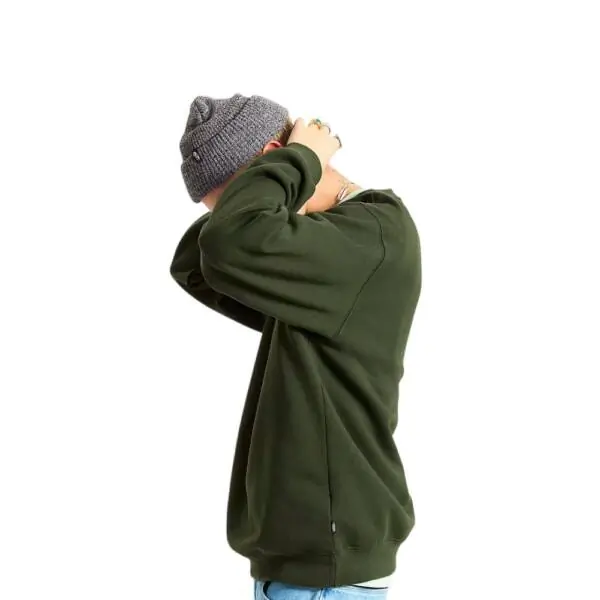 Vans - Ανδρικό Φούτερ Left Chest Ii Loose Crew VN000P20-EMU Κυπαρισσί VN000P20-EMU