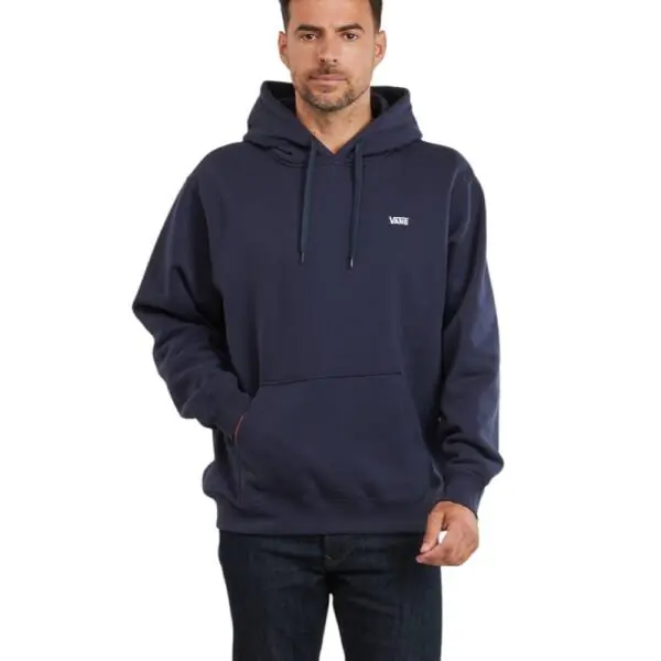 Vans - Ανδρικό Φούτερ Με Κουκούλα Left Chest Ii Loose Po VN000P21-JDU Μπλε Ναυτικό