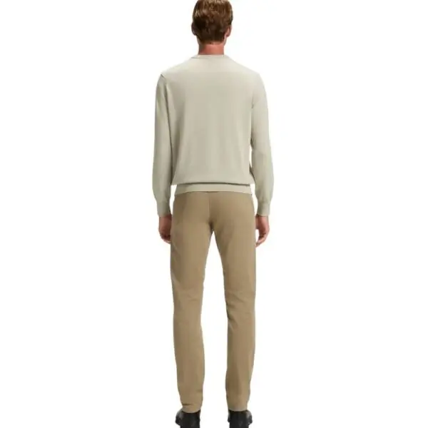 Hugo Boss - Ανδρικό Πουλόβερ Kanovanos 50527583-070 Μπεζ 50527583-070