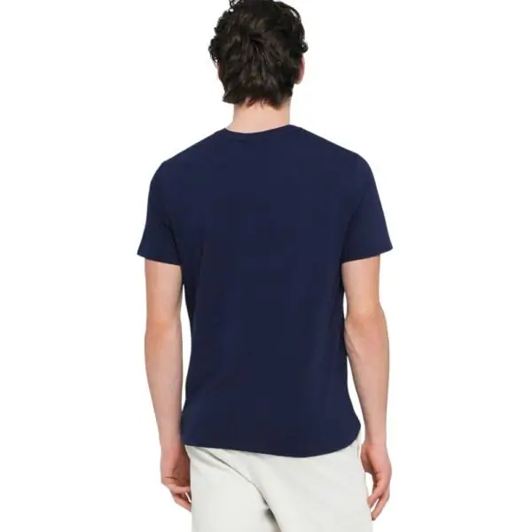 Calvin Klein - Ανδρικό T-shirt Cotton Badge Regular Fit LV04RC272G-WFW Μπλε Σκούρο LV04RC272G-WFW