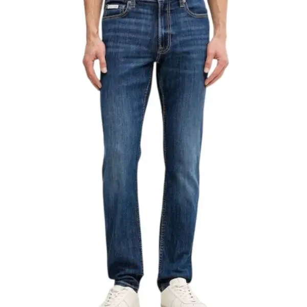 Calvin Klein – Ανδρικό Jean Slim Taper LV04RE777G-Q8D Μπλε LV04RE777G-Q8D
