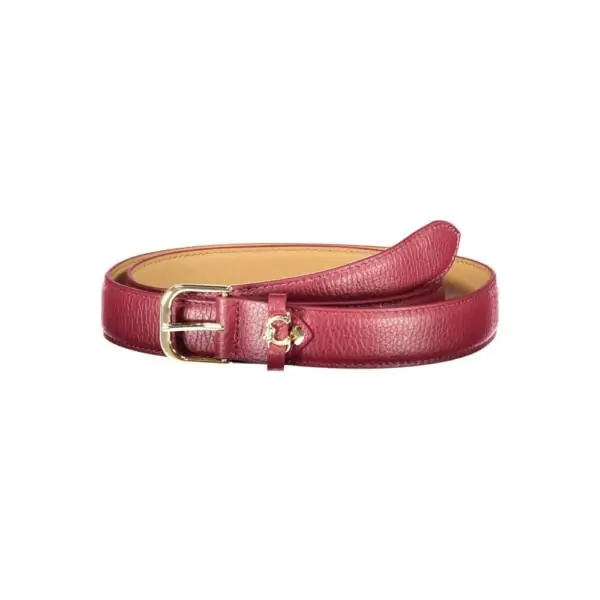 Coccinelle - Γυναικεία Ζώνη Metal Loop E3TOS110601-R52 Μπορντό E3TOS110601-R52