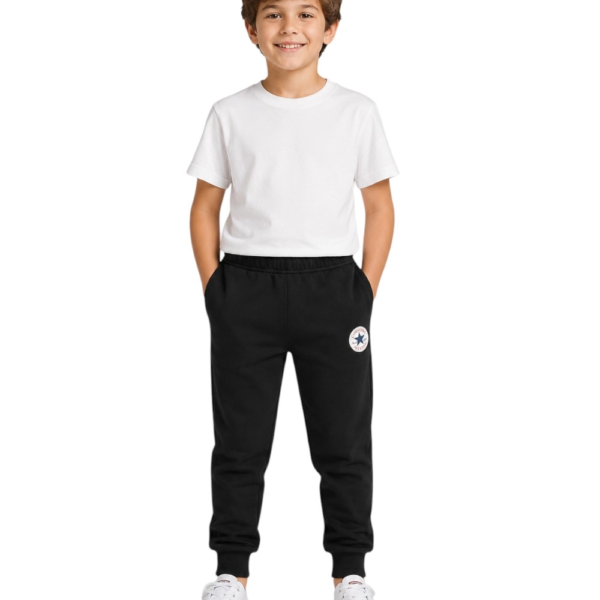 Converse - Παιδικό Παντελόνι Φόρμας Jogging & Sportswear 969478-023 Μαύρο 969478-023