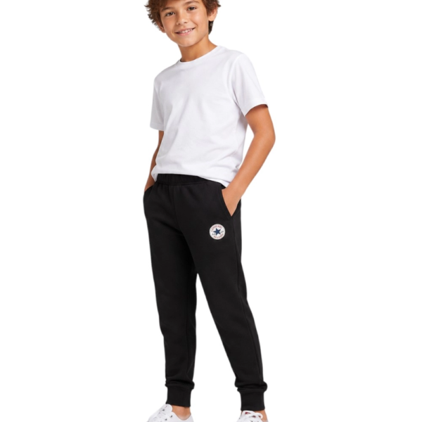 Converse - Παιδικό Παντελόνι Φόρμας Jogging & Sportswear 969478-023 Μαύρο 969478-023