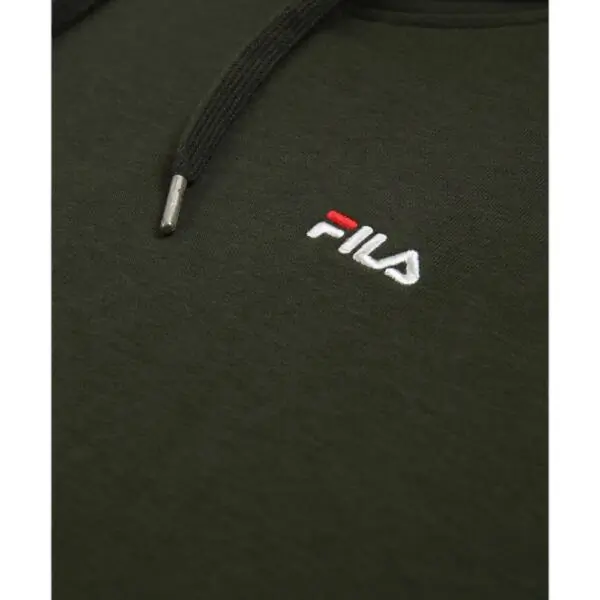 Fila - Ανδρική Μπλούζα Φούτερ Με Κουκούλα Lumezzane FAM0875-60081 Πράσινο FAM0875-60081