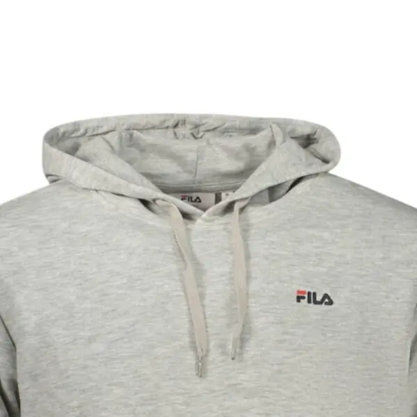 Fila - Ανδρική Μπλούζα Φούτερ Με Κουκούλα Lumezzane FAM0875-80000 Γκρι FAM0875-80000