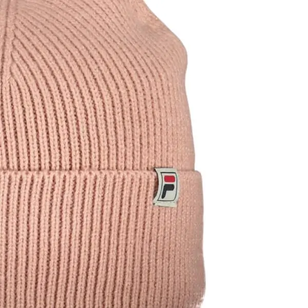 Fila - Ανδρικός Σκούφος Πλεκτός Beanie Milano Cap FCU0165-40029 Ροζ FCU0165-40029