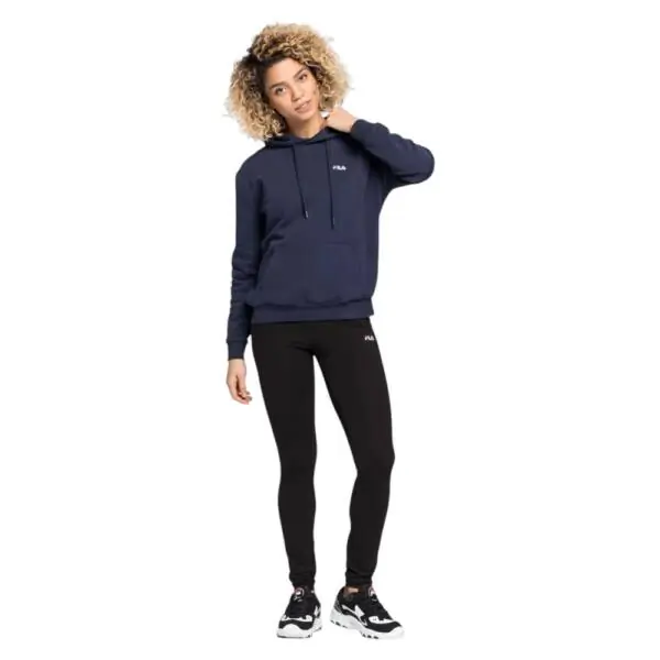 Fila - Γυναικεία Μπλούζα Με Κουκούλα Lierna FAW1054-50004 Μπλε FAW1054-50004